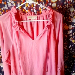 Micheal Kors,Size XL, Pink Blouse